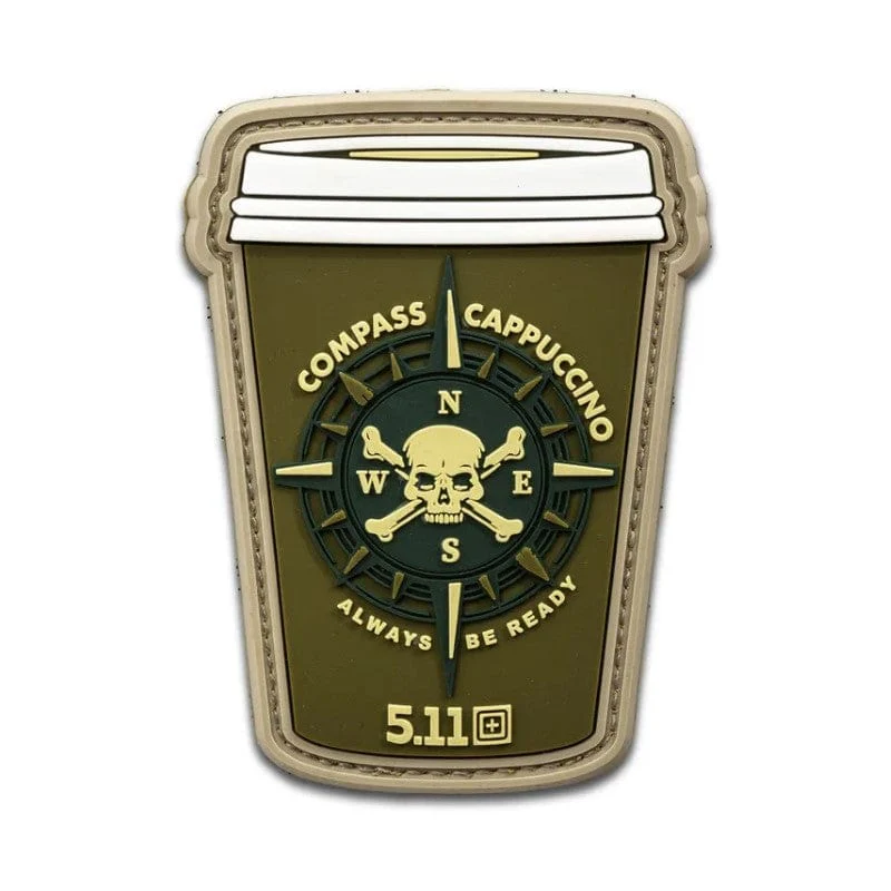 5.11 Compass Cappuccino Patch