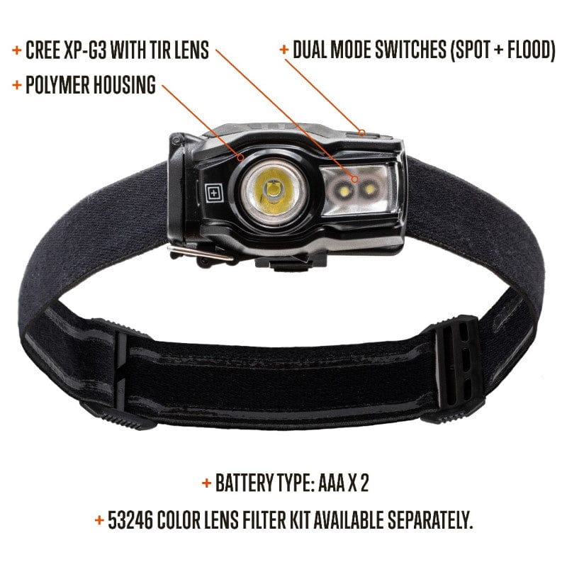 5.11 EDC HL2AAA Headlamp - Image 3
