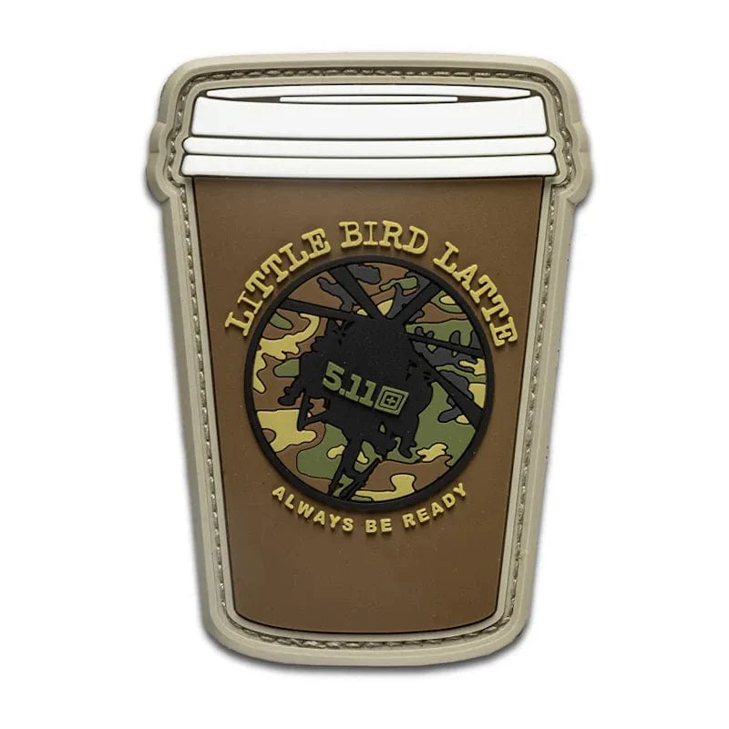 5.11 Little Bird Latte Patch