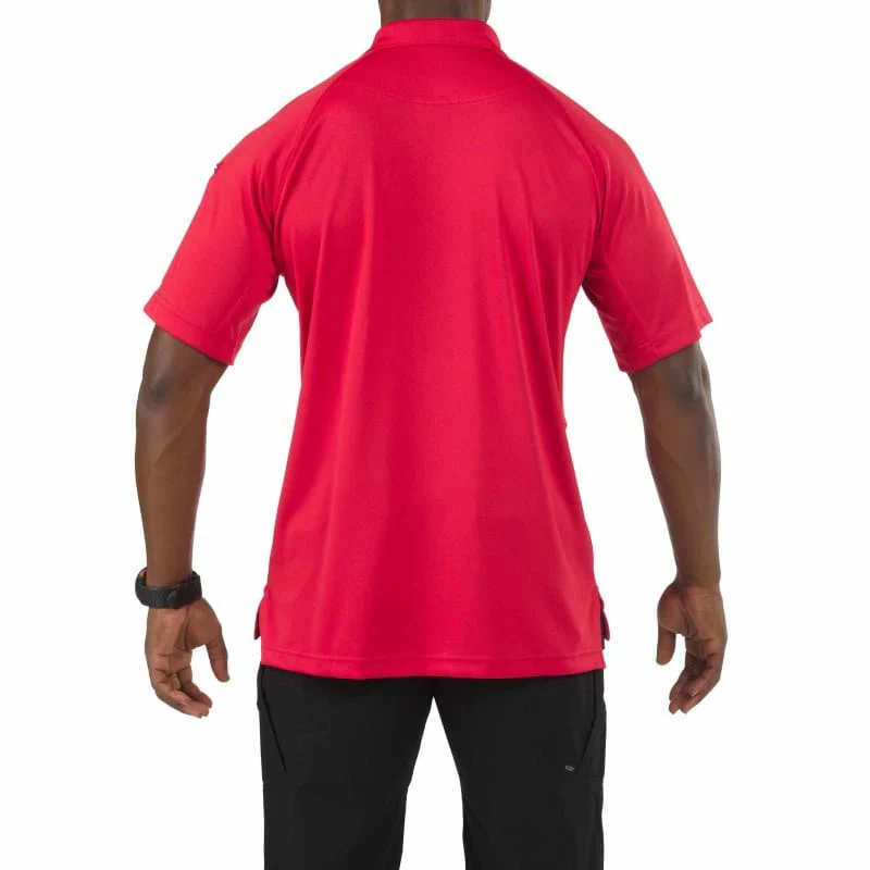 5.11 Performance Short Sleeve Polo Range Red - Image 2