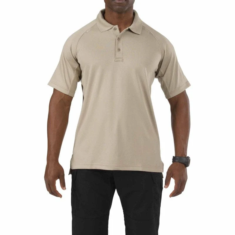 5.11 Performance Short Sleeve Polo Silver Tan