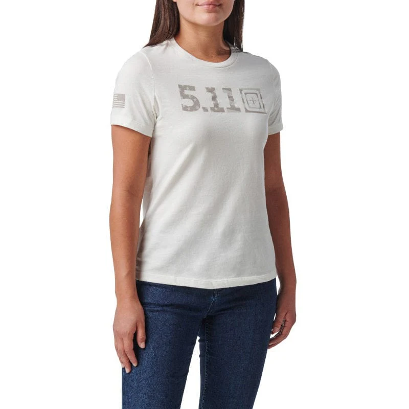 5.11 Silver Flag Logo T-Shirt - Image 2