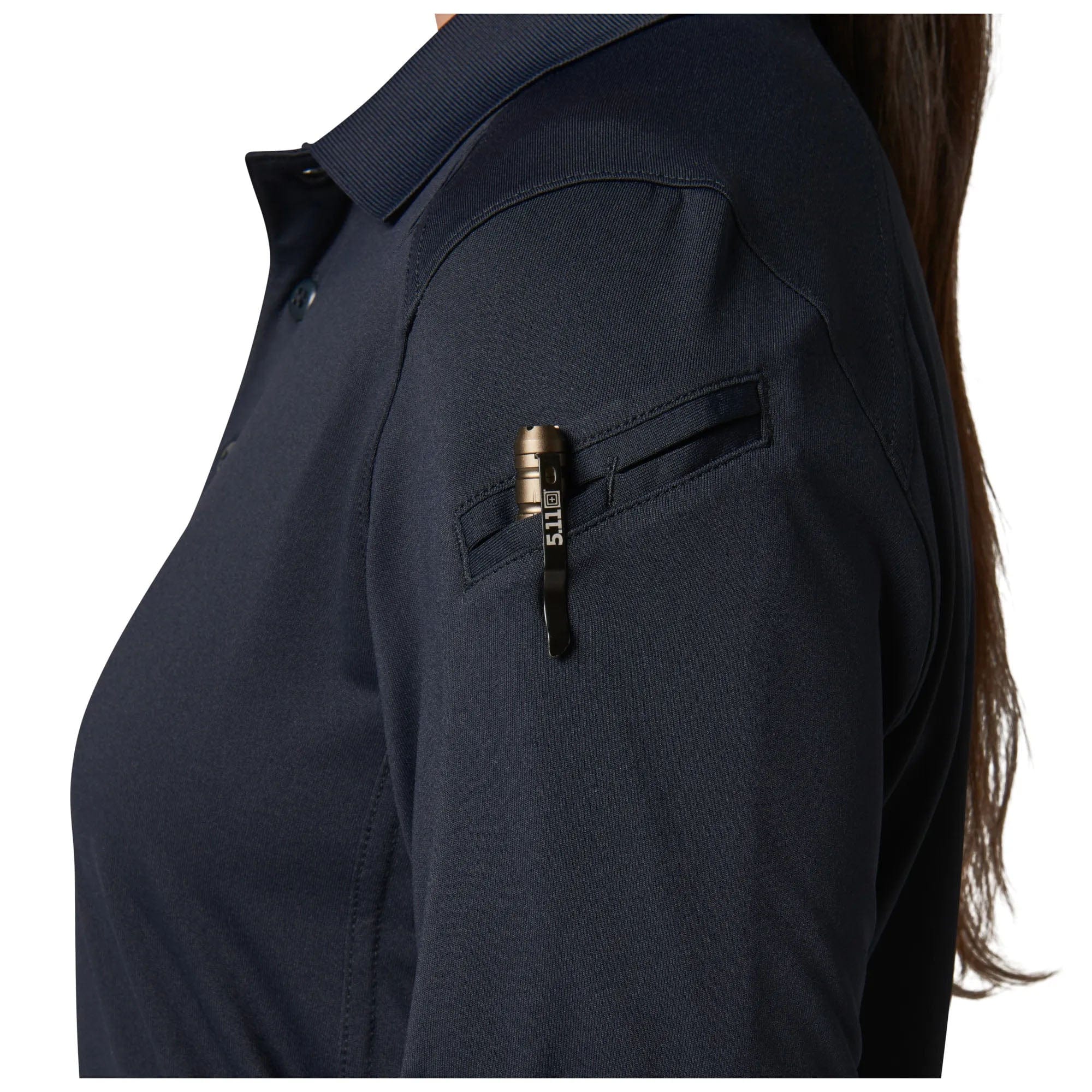 5.11 Women's Helios long sleeve polo - Image 7