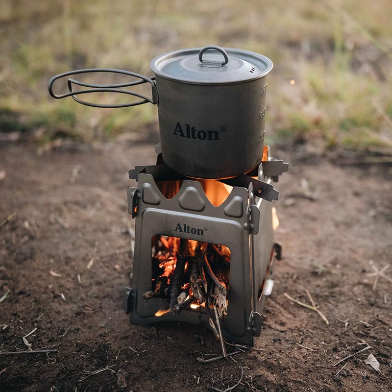 Alton Titanium Flatpack Twig Stove - Image 10