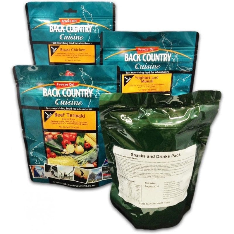 Back Country Cuisine One Day Ration Packs - Image 2