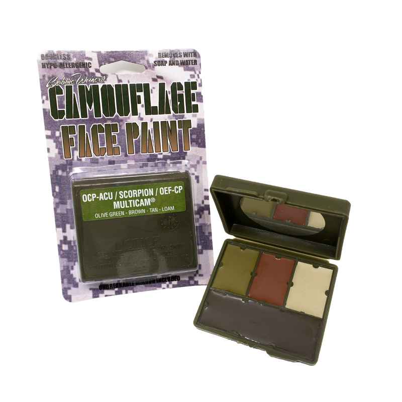 Bobbie Weiner's Scorpion Camo 4 Colour Face Paint - Image 3