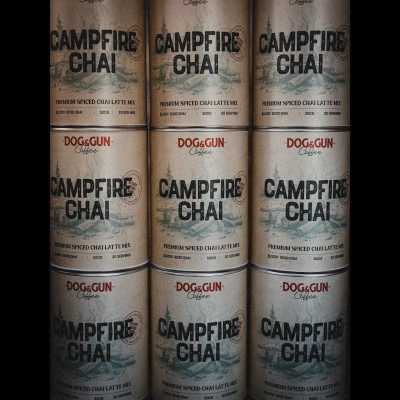 Dog & Gun Coffee Campfire Chai Latte -  500g Tin - Image 3