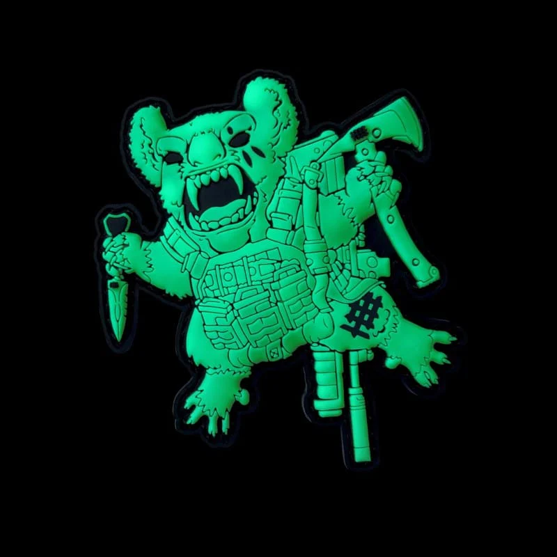 Halfbreed Blades Glow Drop Bear Morale Patch - Image 3
