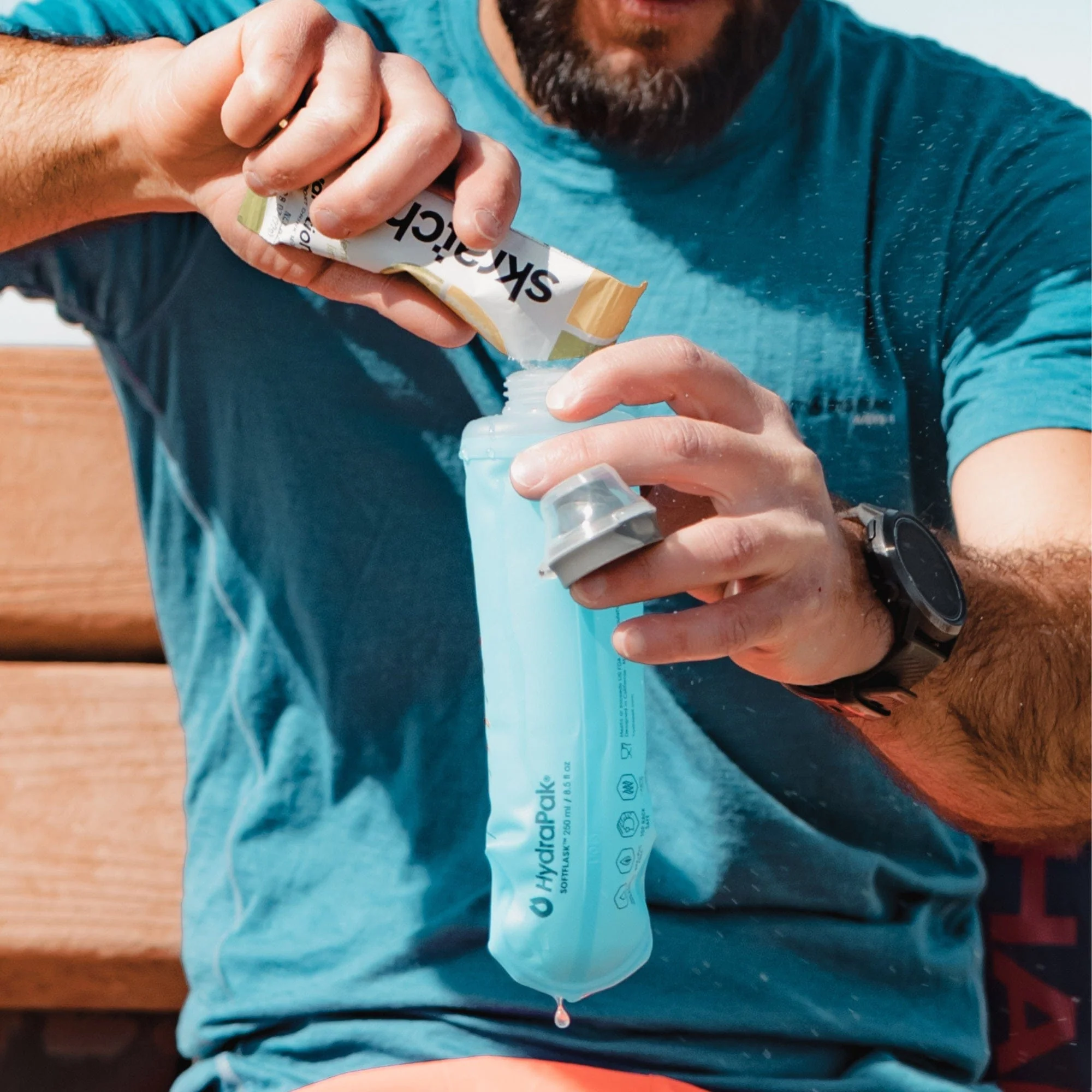 Hydrapak Nutrition Soft Flask 250ml - Image 5