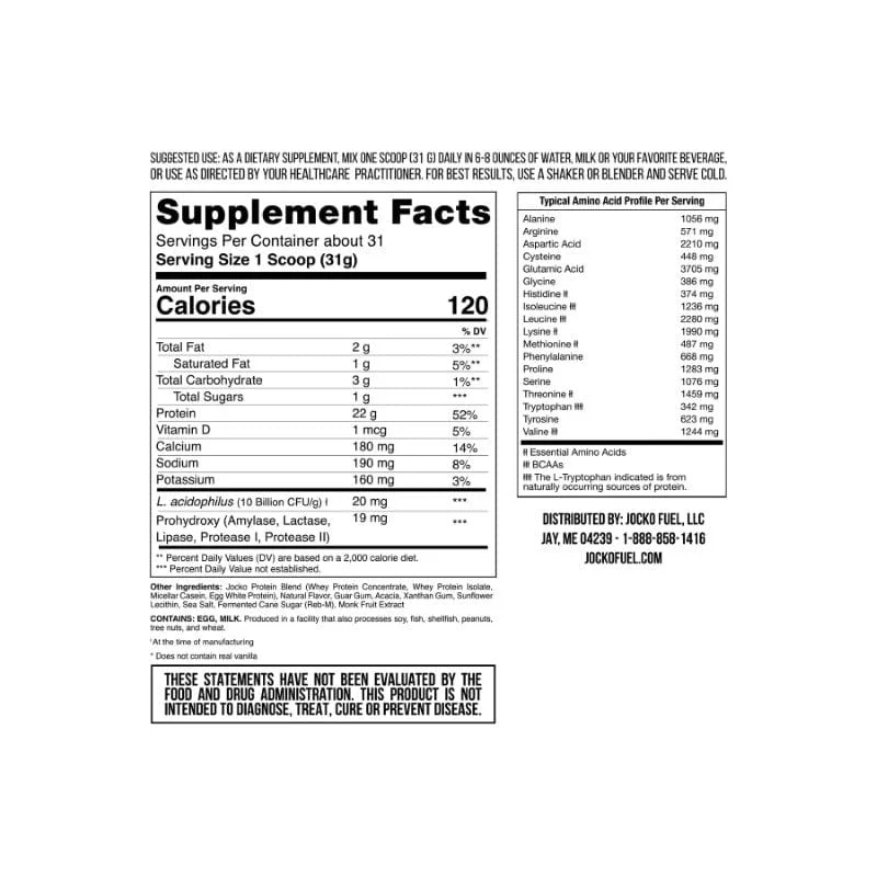 Jocko Molk Protein Powder - Image 7