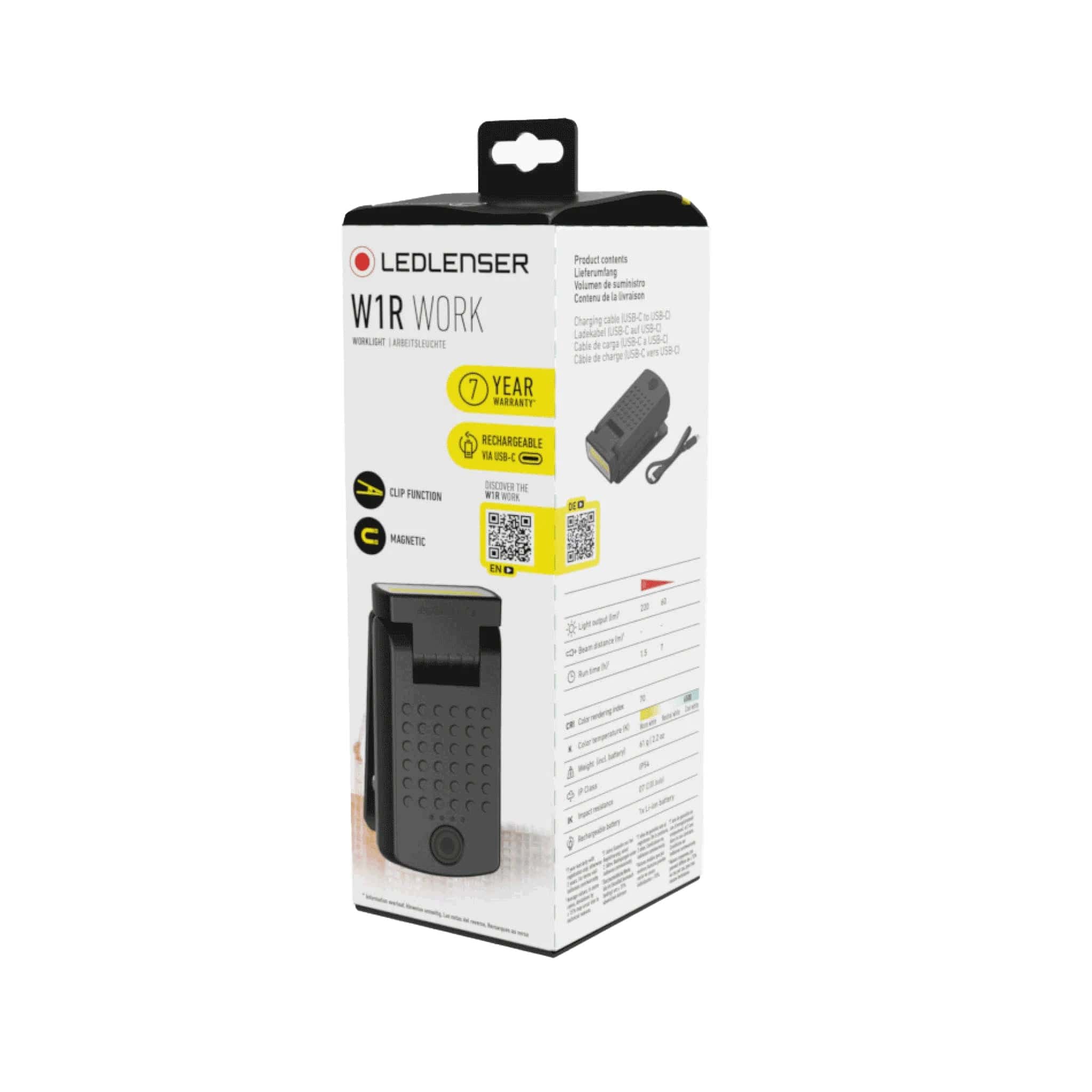 Led Lenser W1R Work Clip Light - Image 6