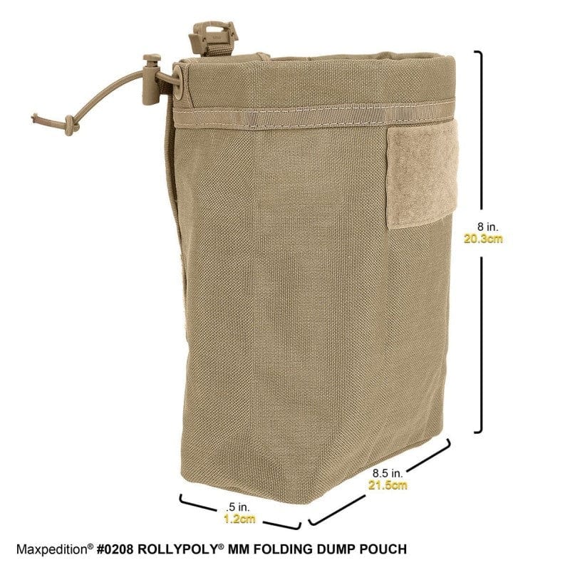 Maxpedition Mega Rollypoly Folding Dump Pouch - Image 4