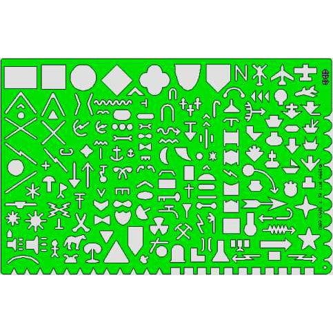 Military Template Tech Warfighting Symbology Stencil - Image 5