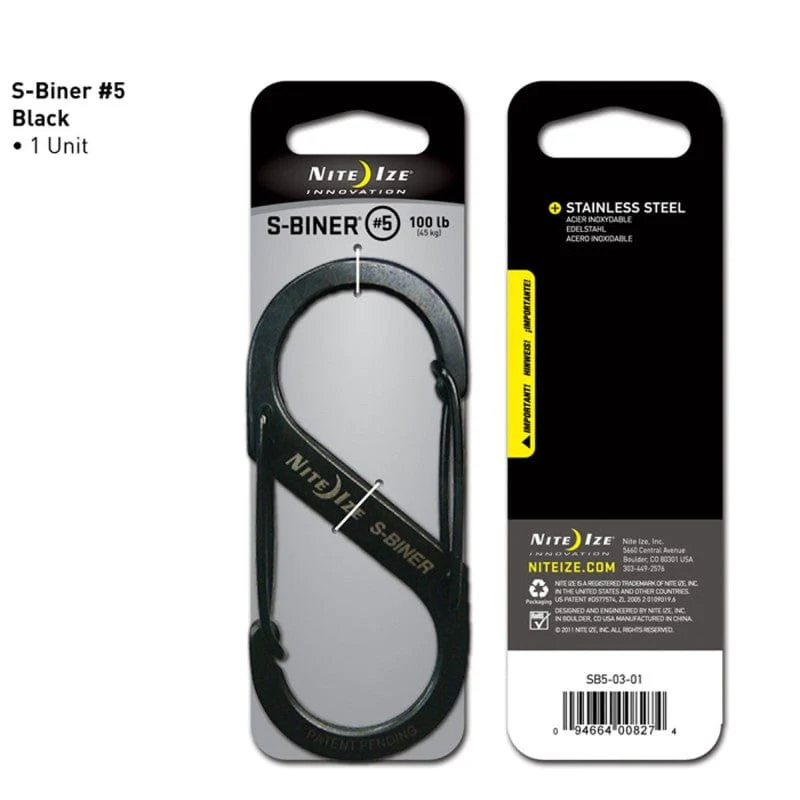 Nite Ize S-Biner Stainless Steel #5