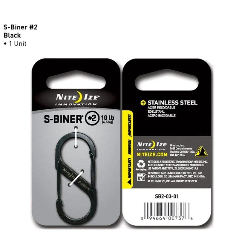 Nite Ize S-Biner Stainless Steel #2
