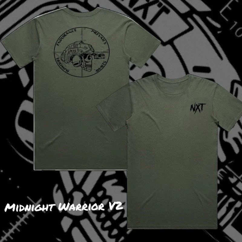 NXT Midnight Warrior Tee V2 - Image 2