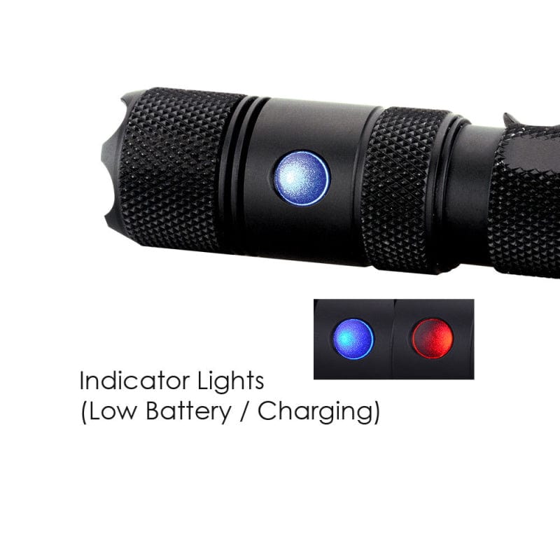 Powertac E9R-G4 2550 Lumen USB Rechargeable LED Flashlight - Image 3