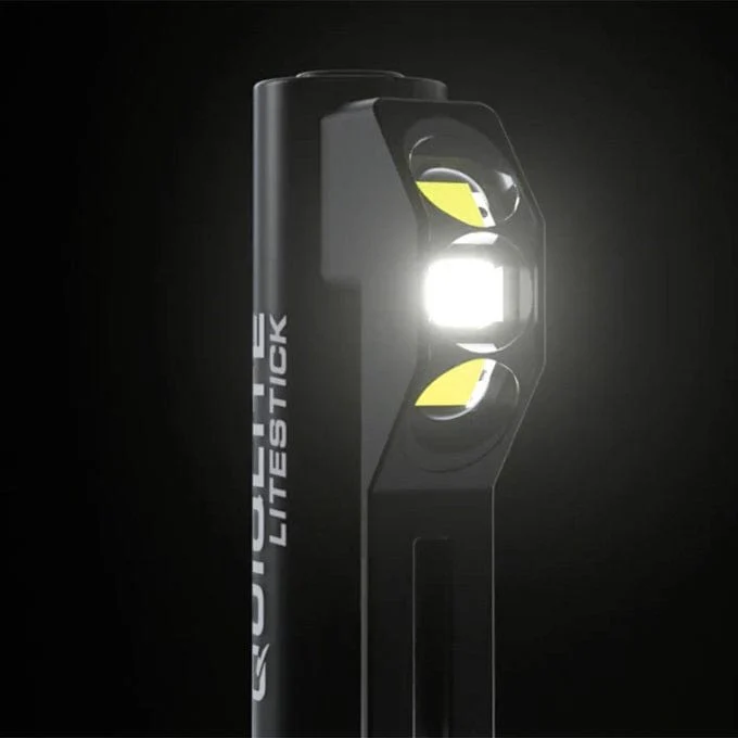QuiqLite LiteStick Tactical LED Clip-On Light - Red/White - Image 3