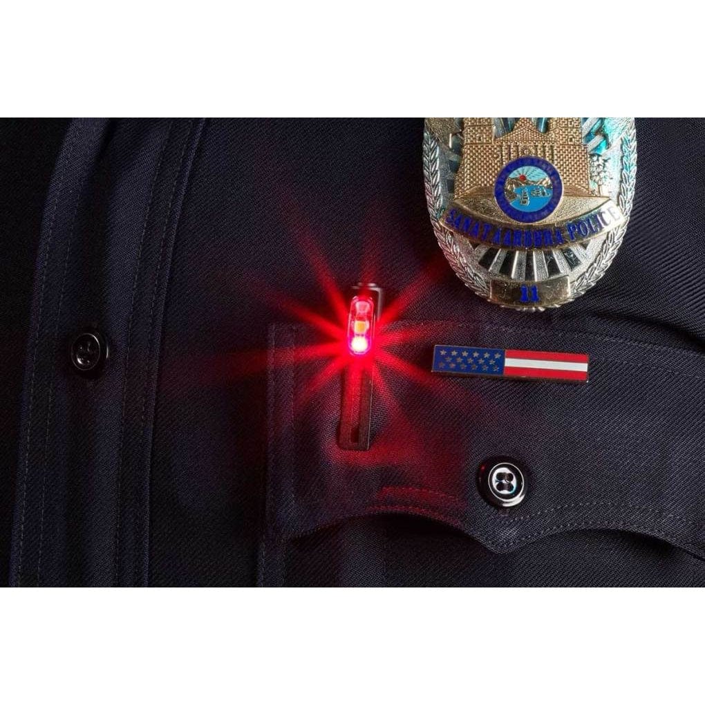 QuiqLite LiteStick Tactical LED Clip-On Light - Red/White - Image 7