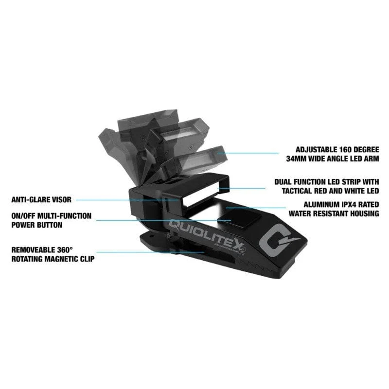 QuiqLite X2 Tactical Light - White LED - Image 2
