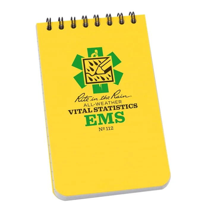 RITR 112 EMS Vital Stats Notebook