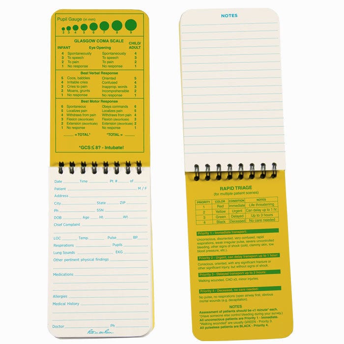 RITR 112 EMS Vital Stats Notebook - Image 3