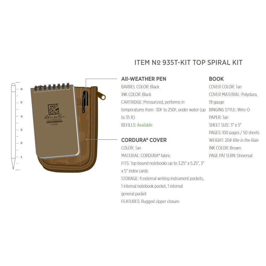 RITR 3x5 Top Spiral Kit - Image 7
