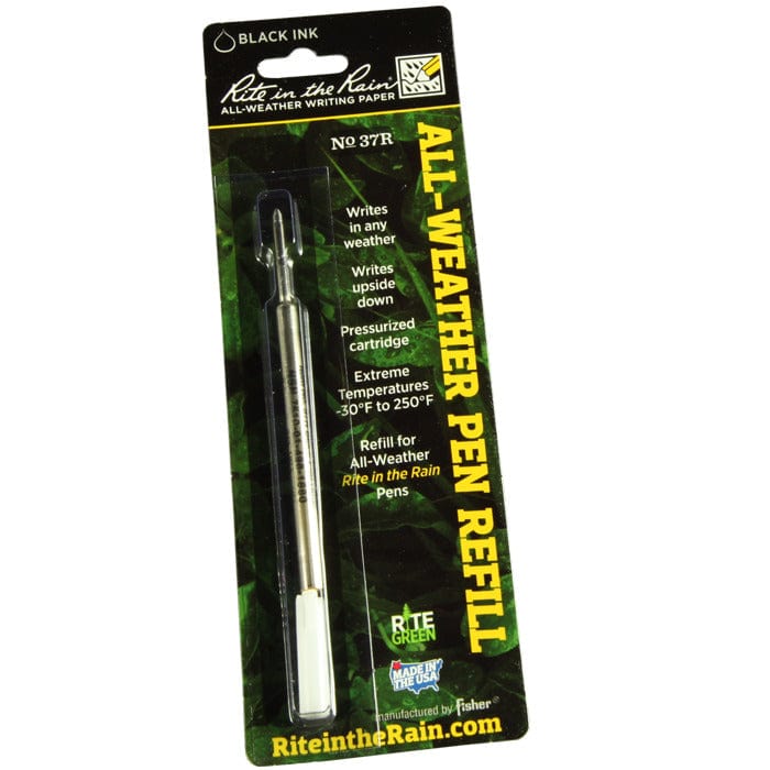 RITR 37R All-Weather Pen Refill Black Ink - Image 2