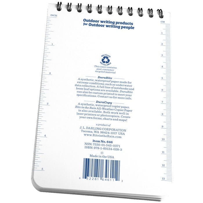 RITR 646 Durarite Top Spiral 4x6 Notebook - Image 2