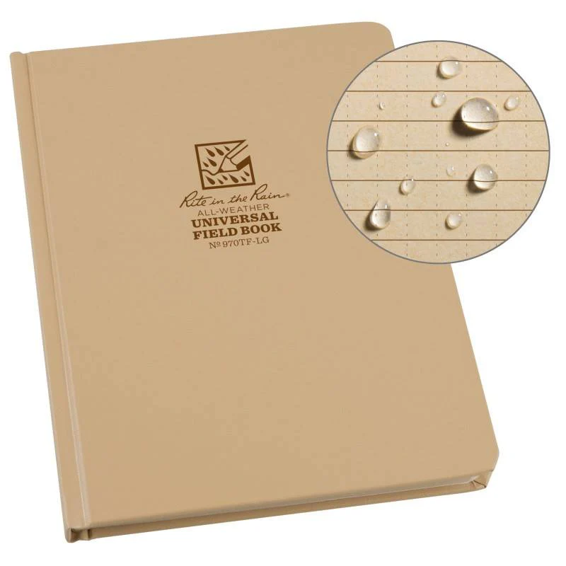 RITR Hard Cover 6.75x8.75 Notebook