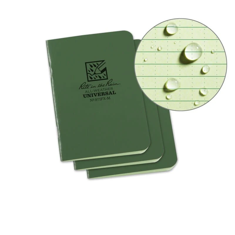 RITR Stapled 3.25 x 4.625 Field Flex Notebook - 3 Pack - Image 4