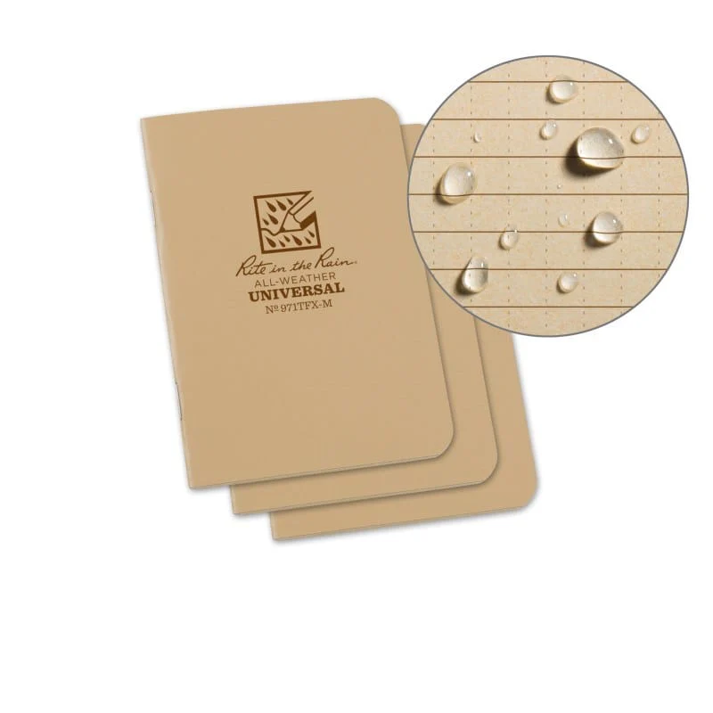RITR Stapled 3.25 x 4.625 Field Flex Notebook - 3 Pack - Image 5