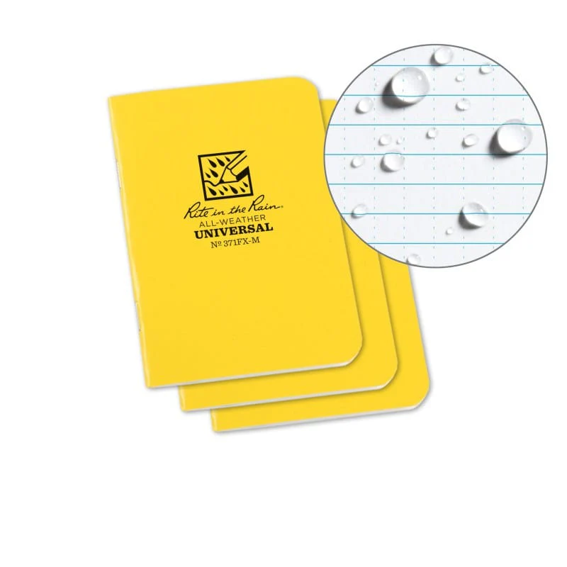 RITR Stapled 3.25 x 4.625 Field Flex Notebook - 3 Pack - Image 6