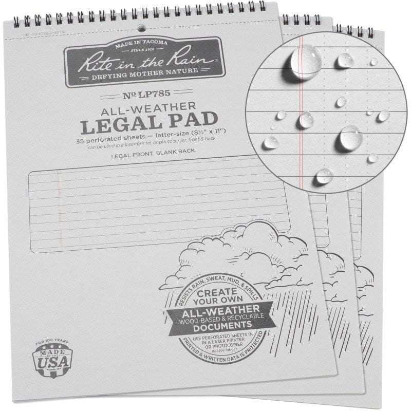 RITR Top Spiral Legal Pad - Image 2