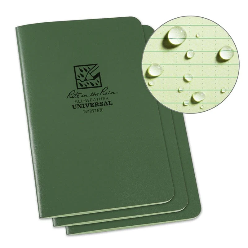 RITR Stapled 4.625 x 7 Field Flex Notebook - 3 Pack - Image 4