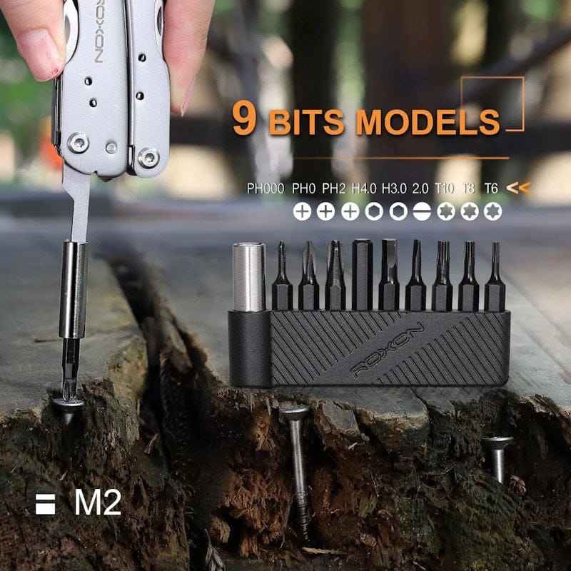 Roxon Spare 9-Piece Bit Set - Image 3