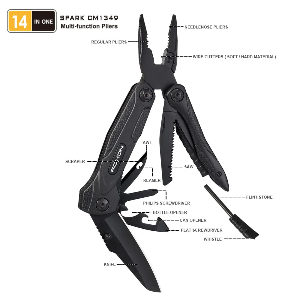 Roxon Spark 14-in-1 Multitool - Image 5