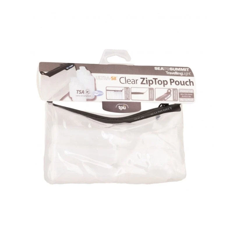 Sea to Summit Travelling Light TPU Clear Ziptop Pouch - Image 5