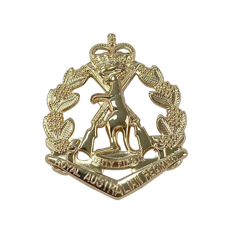 Skippy Badge RAR - Gold Plated Brass