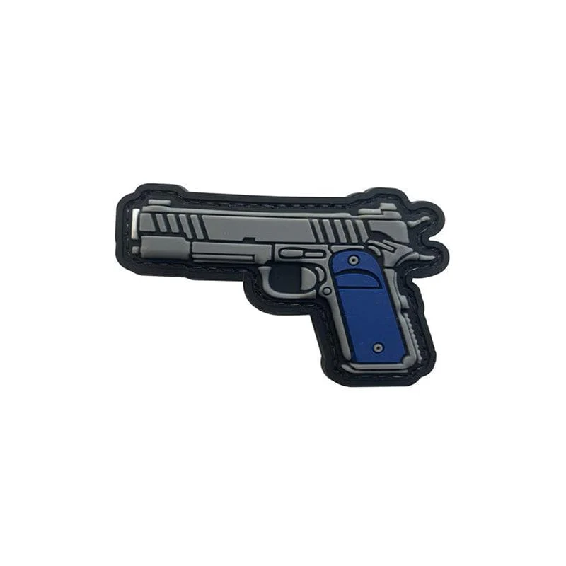 Valhalla 3D Gun PVC Patch - Image 2