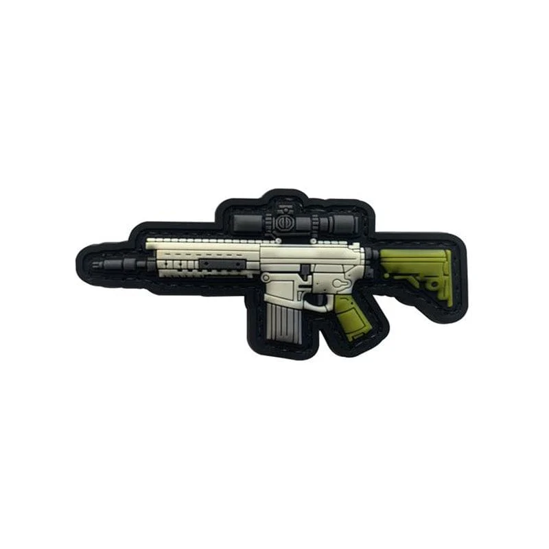 Valhalla 3D Gun PVC Patch - Image 3
