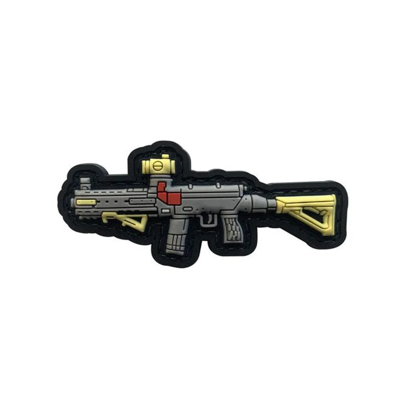 Valhalla 3D Gun PVC Patch - Image 4