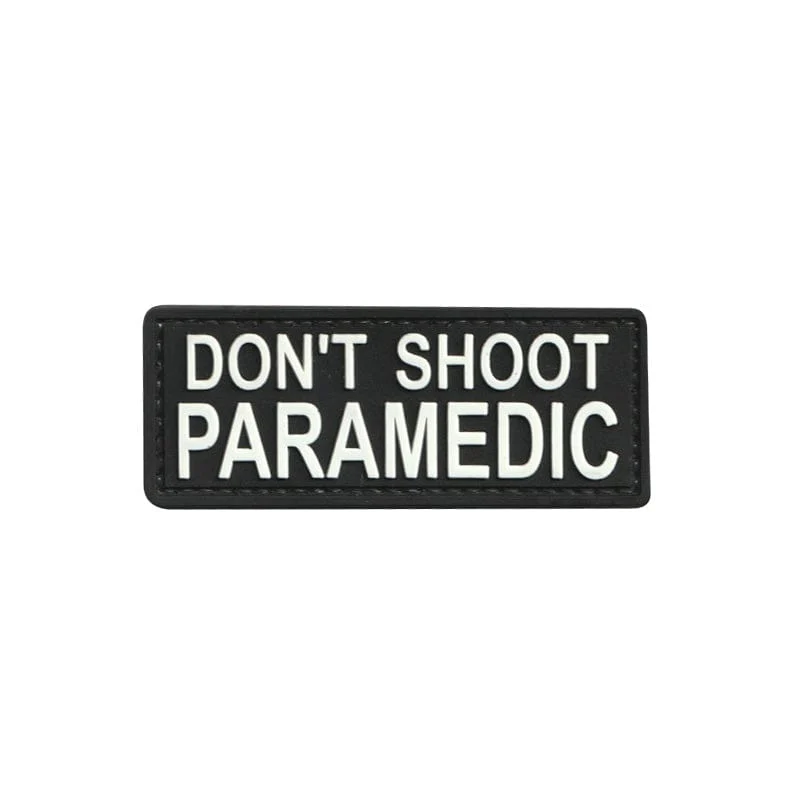 Valhalla Don't Shoot Paramedic PVC Patch
