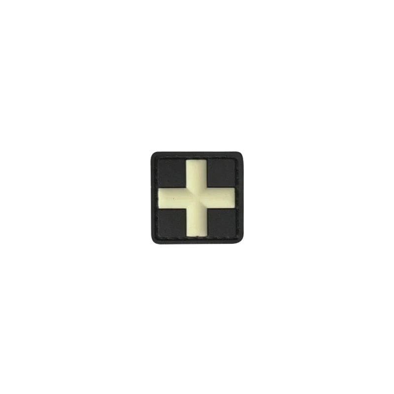 Valhalla Glow 3D Red Cross Medic PVC Patch