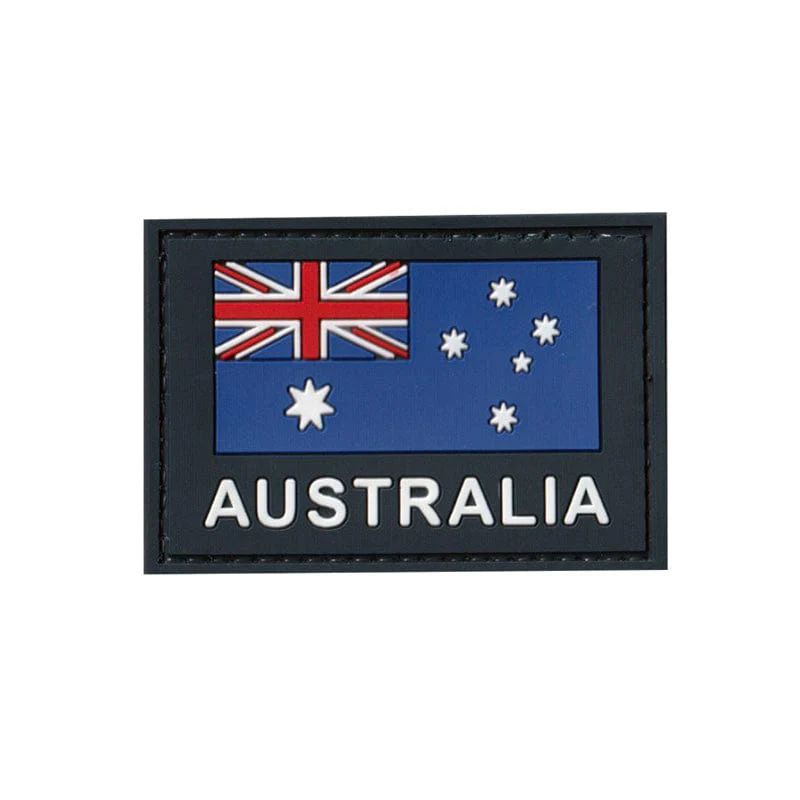 Valhalla PVC Australia Flag W/Text Patch - Image 2