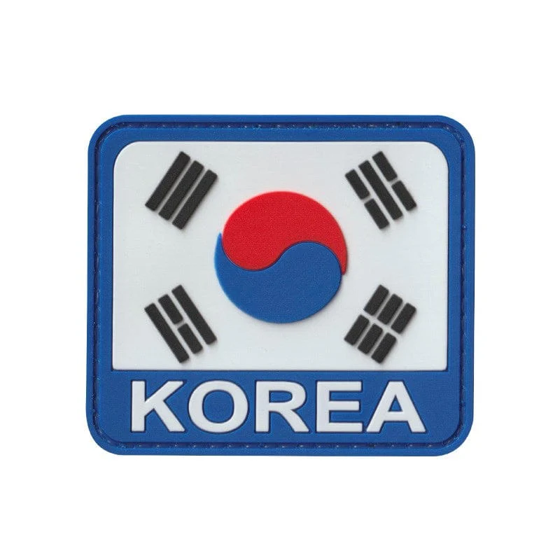 Valhalla South Korea Flag PVC Patch