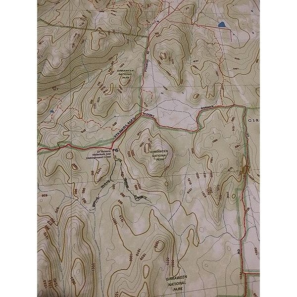 World Wide Maps Girraween Camps & Walks Map - Image 2