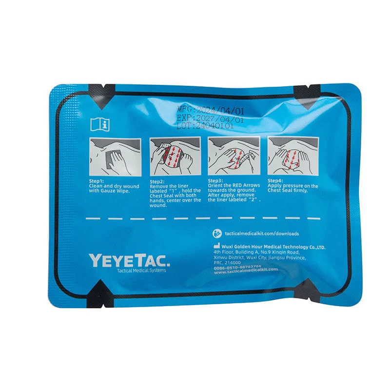 YEYETAC AeroLock Advanced Chest Seal (Vented) - Image 2
